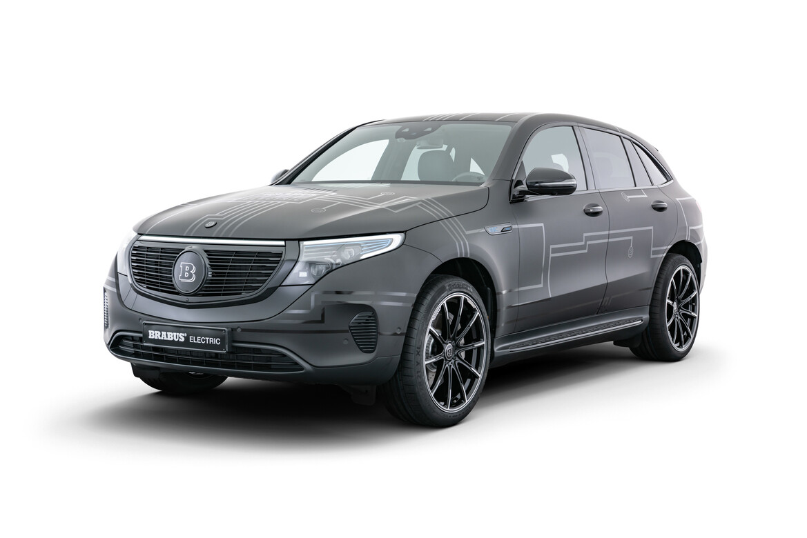 Mercedes eqc store design